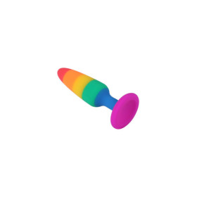 Plug anal multicouleur taille M 